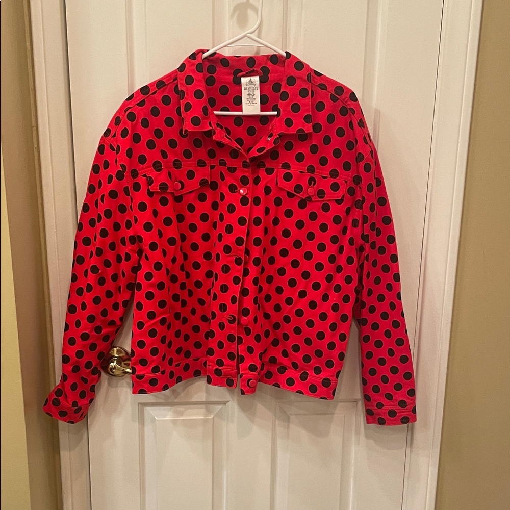 Minnie Mouse Red Polka Dot Jacket
